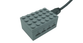 LEGO monorail compatible 3D printed diagonal straight track