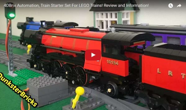 Lego Train Monorail Automation 4DBrix Review Dunkster