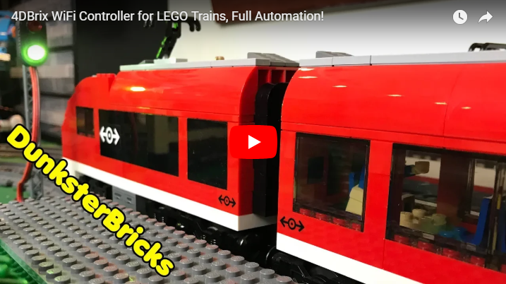 Lego Train Monorail Automation 4DBrix Review Dunkster