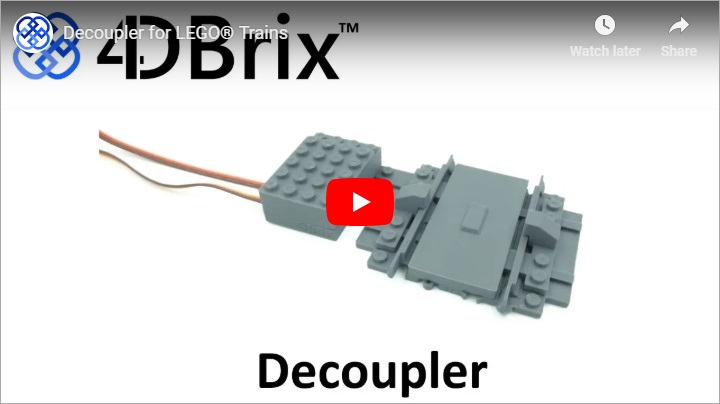 4DBrix Decoupler for LEGO® Trains