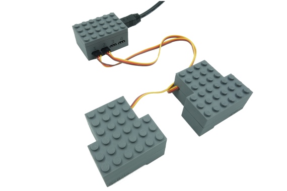 Motor controller for LEGO 9V and RC/PF train track switch motors.