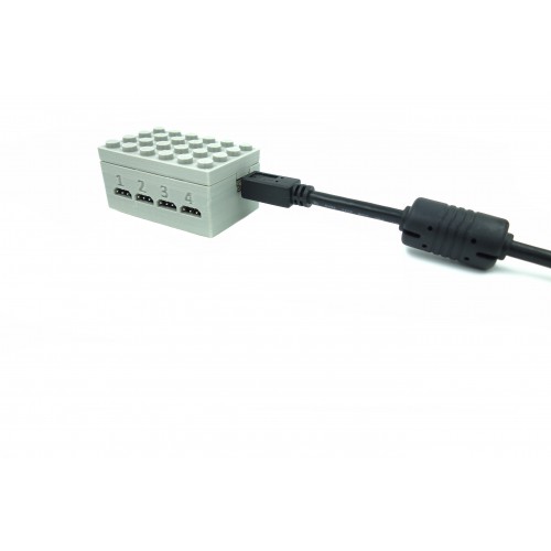 Monorail Quad Traffic Light Controller - Light Gray Monorail Quad Traffic Light Controller - Light Gray