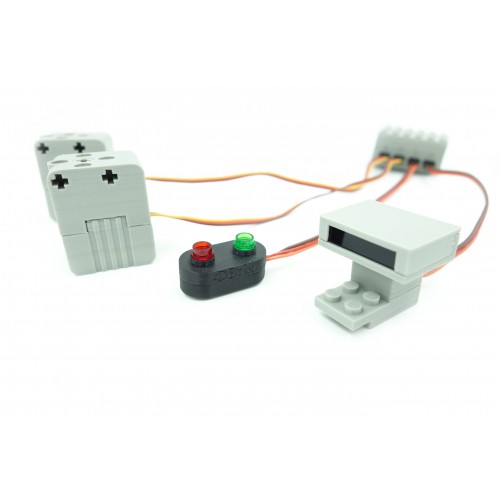 IR Train Detector - Light Gray IR Train Detector - Light Gray