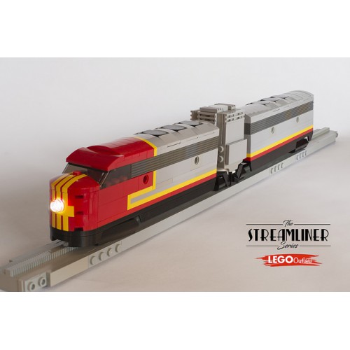 Monorail Train Base Rounded 20 studs Monorail Train Base Rounded 20 studs