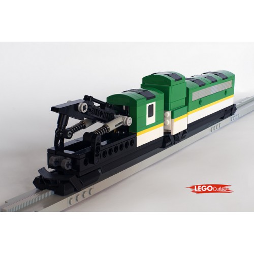 Monorail Extension Car 16 studs Monorail Extension Car 16 studs