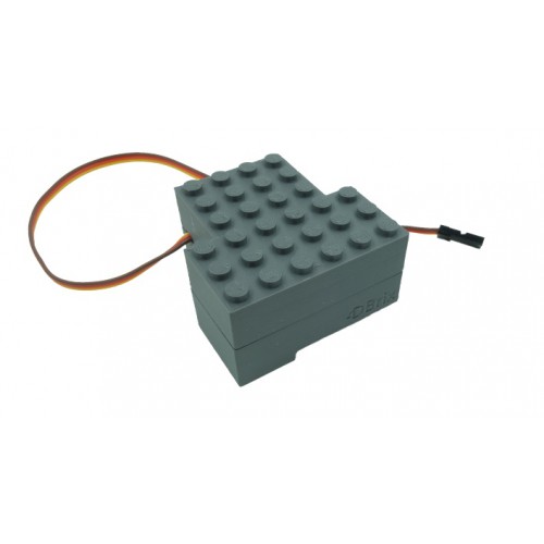 Train Switch Motor Left - Dark Bluish Gray Train Switch Motor Left - Dark Bluish Gray