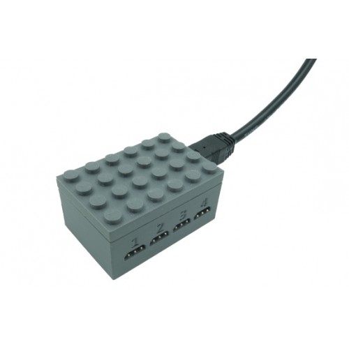 Train Quad Traffic Light Controller - Dark Bluish Gray Train Quad Traffic Light Controller - Dark Bluish Gray