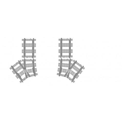 Track #29 - Train Rail Yard Track Adapter Track #29 - Train Rail Yard Track Adapter