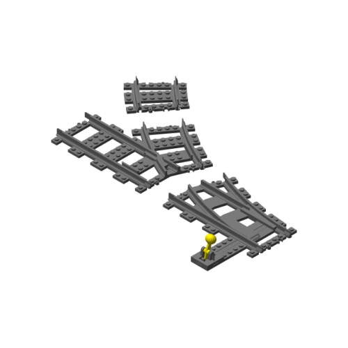 Train Continuous Curve Switch Train Continuous Curve Switch