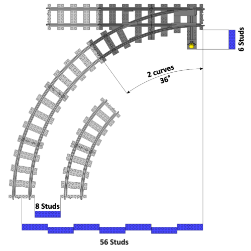 Train R56 Continuous Curve Switch Train R56 Continuous Curve Switch